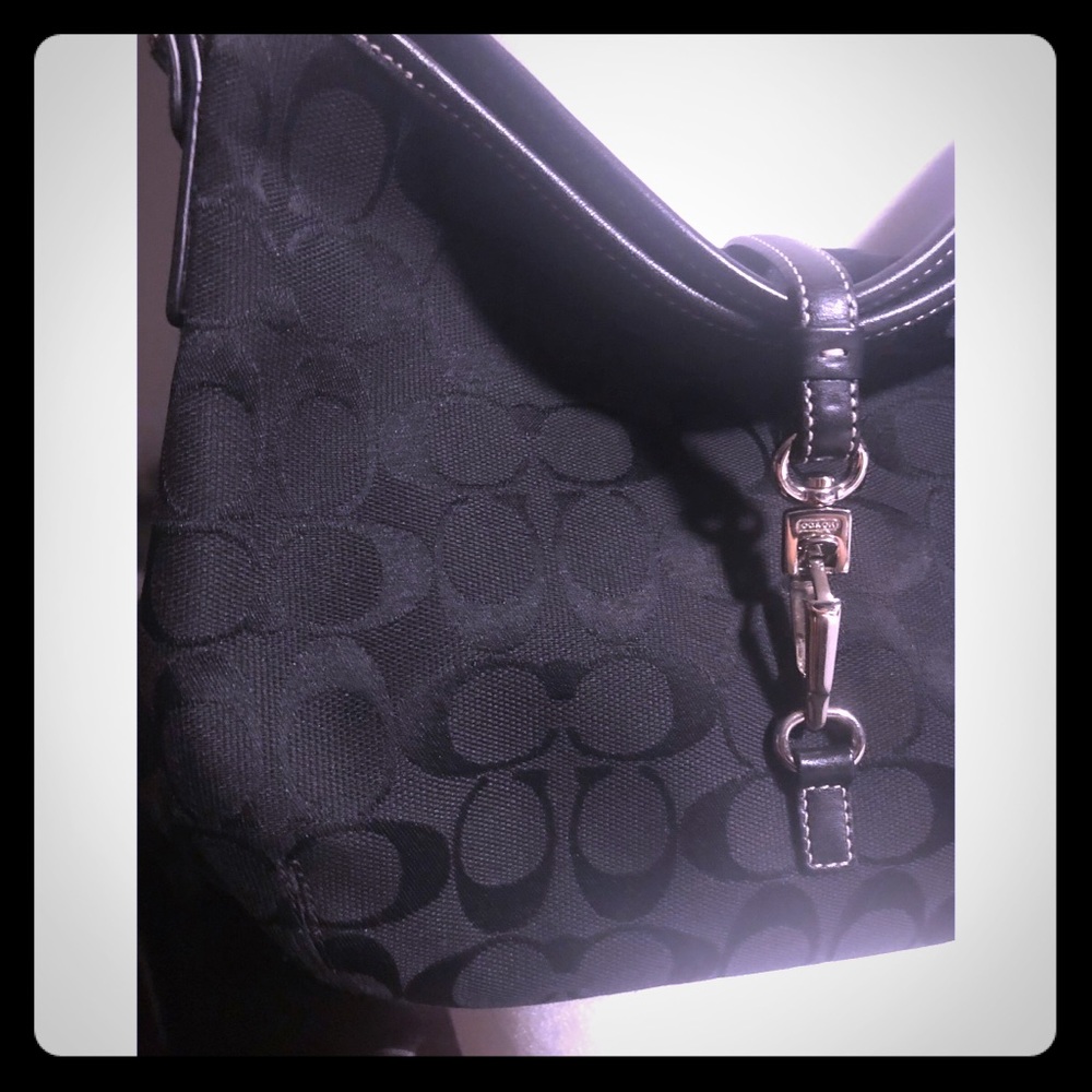 COACH monogram shoulder bag - Picture 2 of 10